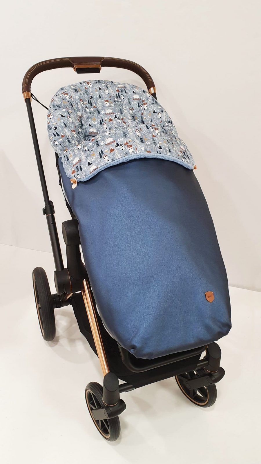 ver comprar oferta online Saco silla universal azul plomo neopreno tela Alpes Paz Rodríguez